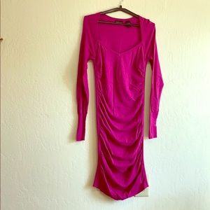 Body flattering Pink dress